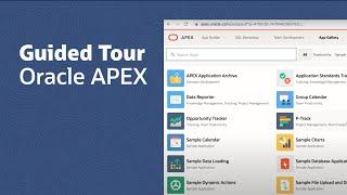 Oracle APEX Guided Tour