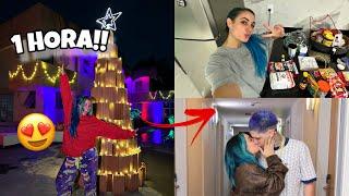 1 HORA DE VLOG- PRIMEIRA FESTA DE NATAL NA MINHA CASA ABANDONADA!!