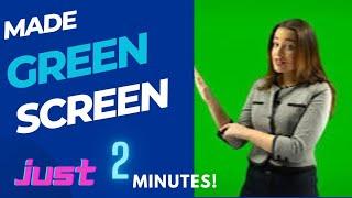 Capcut Green Screen Made EASY Even for Beginners | Made Green Screen Just One Tips And Tricks  2025