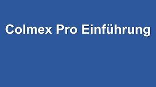 Colmex Programm-Einführung