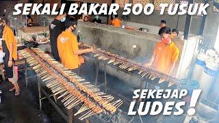 Sate Maranggi Haji Yetty Purwakarta Buka Cabang di Cibubur | Sekali Bakar 500 Tusuk, Sekejap Ludes !