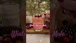 How to Make a Winter Moscow Mule | The Best Vodka Cocktail Recipe | Easy Cocktails to Make at Home