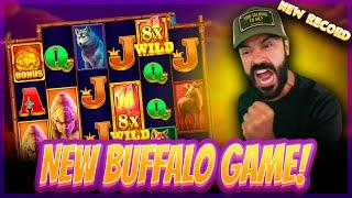 ROSHTEIN, NEW BUFFALO KING UNTAMED GAME PAYING MILLIONS!! RECORD WIN
