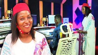 Hajat Madina back in studio with Diggy Baur. Asks God for another hit