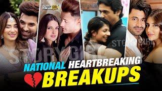 Bigg Boss - Top 08 Worst Breakups of Bigg Boss of All Seasons | Asim Riaz | Himanshi Khurana | BB17