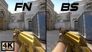 CSGO AK-47 | Gold Arabesque - Skin showcase and gameplay all floats [4K60FPS]