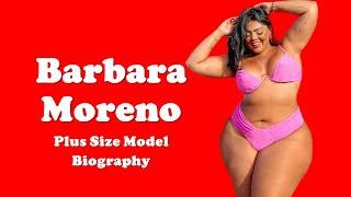 Barbara Moreno Wiki & Facts | Age, Weight | Brazilian Plus Size Bikini Model | Curvy Fashion Model |