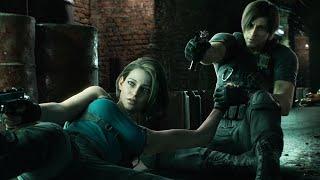 Джилл и Леон против Ликеров: Resident Evil: Death Island (2023) Момент из фильма