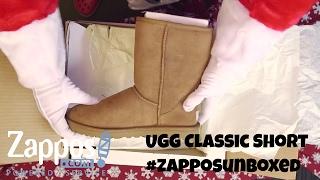 UGG Classic Short Unboxing with Santa SKU #7324204 | Zappos.com
