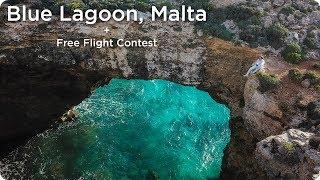 Blue Lagoon Comino Island, Malta! + FREE FLIGHT GIVEAWAY!