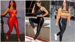 Very Stunning Latex Leggings Outfit Designs For Women 2021