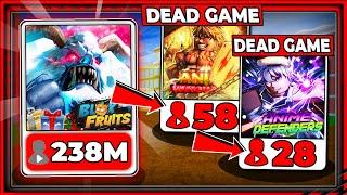 Bản Tin Roblox - Hàng Loạt Game Anime Dead Vì Blox Fruits Update...