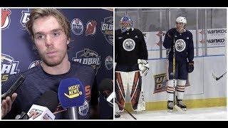 Connor McDavid: "Jag älskade Mats Sundin"