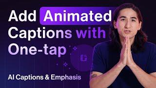How to Add AI Generated Captions to your Videos!