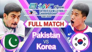 Pakistan vs. Korea - Full Match - PPTV 2021 Asian Sr. men's JVA Volleyball Championship | Pool F