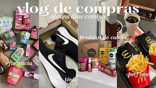 vlog: compras de autocuidado ️ | farmácia, perfume, maquiagem, produtos de cabelo