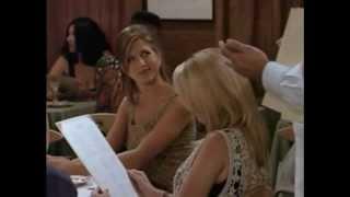 Friends - Everyone orders in the restaurant