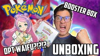 POKEMON SCARLET VIOLET BOOSTER BOX UNBOXING! DAPAT TAK WAIFU?