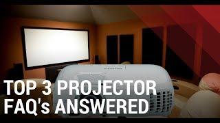 Top 3 Projector FAQs answered - Buying Guide by Ooberpad India