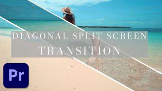 Diagonal Split Transition Tutorial In Premiere Pro