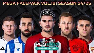 MEGA FACEPACK VOL.161 SEASON 24/25 - PES 2021 SMOKEPATCH & INFERNO PATCH