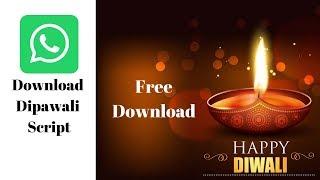 [Happy dipawali script 2018] Download now for free happy diwali script