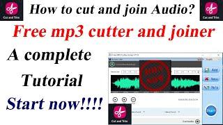 Free Audio Cutter and Joiner  Tutorials Download With Software