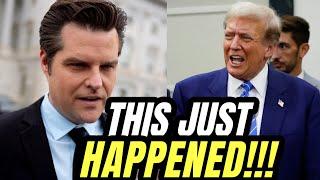 Matt Gaetz Announces Shocking Next Career Move - 'Marco Rubio Senate Seat Or Speaker'