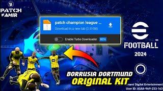 Download UEFA Champions League eFootball PES 2024 Mobile PATCH Obb APK DATA | Android & Ios | V3.6.2