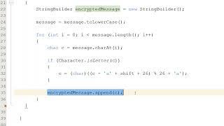 How to Encrypt Data Using Caesar Cipher in Java (Simple)