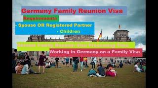 German Family Reunification Visa | The German Visa for Family and Spouse #reunification #germany