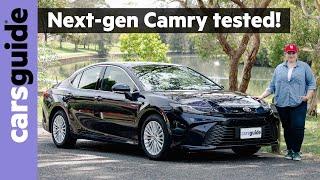 Uber good? Toyota Camry Hybrid 2025 review: Next-gen family car keeps four-door sedan alive, for now