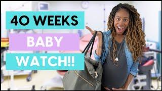 40 Weeks // HOW TO Induce LABOR, What To Expect, & Pregnancy Update at 39-40 Weeks // Kids OT Help