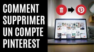 Comment supprimer un compte Pinterest