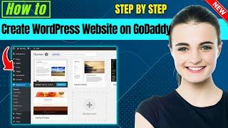 How to Create WordPress Website on GoDaddy Domain (Step By Step)