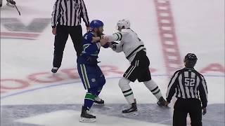 Бой Денис Гурьянов - Джорди Бенн / Jordie Benn Fights Denis Gurianov After Big Hit