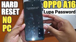 Cara Hard Reset Oppo A16 Lupa Pin Password Kunci Layar via Recovery Mode