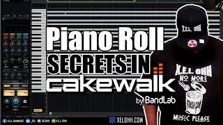 Piano Roll Secrets in Cakewalk by Bandlab | Tutorial