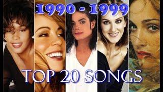 Top 20 Songs of Each Year (1990-1999)