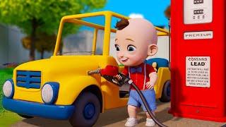 Wheels on the Bus - Baby Toddler Songs - Nursery Rhymes & Kids Songs