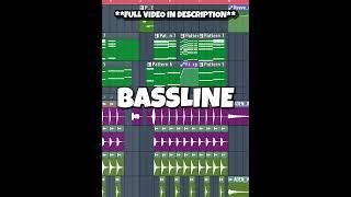 How To Make A Huge VLUARR Bass House Drop (FL STUDIO) #shorts