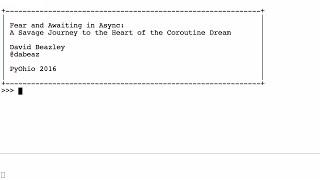 Fear and Awaiting in Async (Screencast)