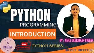 "PYTHON Programming for beginners"|"easy tutorial"|by Neha Jamodkar Pawar|@reflectivethinkers2023