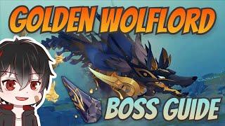 Golden Wolflord (Easy) Boss Guide - Genshin Impact