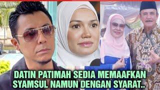 Ini permintaan Datin Patimah kepada Syamsul buat Syamsul tak boleh menolak lagi ⁉️