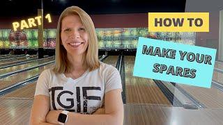 How To Make Your Bowling Spares - Part 1 #bowlingtips #bowlingspares