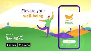 Happy app  | The happiness.com app to cultivate and  share happiness