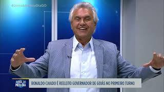 JMD - Ronaldo Caiado é reeleito Governador de Goiás no 1º turno