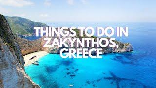 11 THINGS TO DO IN ZAKYNTHOS GREECE - 2 SECRET SPOTS & USEFUL TIPS