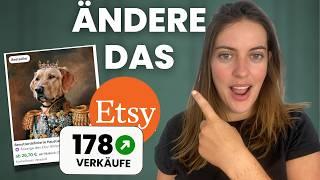 Etsy-Shop Analyse: 5 fatale Fehler, die Verkäufe kosten! Digitale Produkte